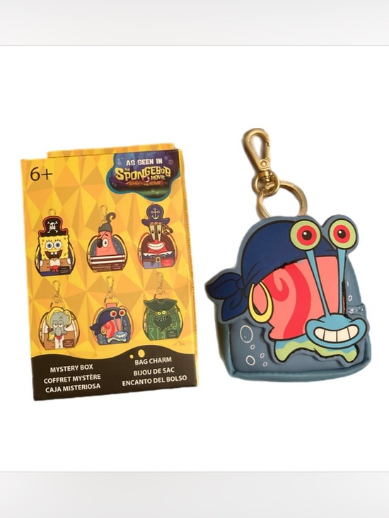 Loungefly Accessories - Loungefly SpongeBob Squarepants Gary Mini Backpack Bag Charm Keychain